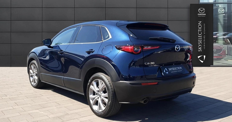 Mazda CX-30 cena 112900 przebieg: 80896, rok produkcji 2021 z Tychy małe 407